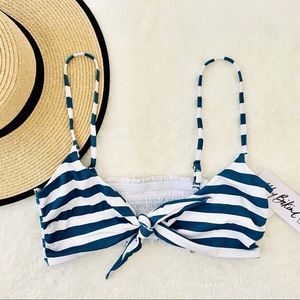 Rip curl Patriot Bralette Bikini Top in Blue